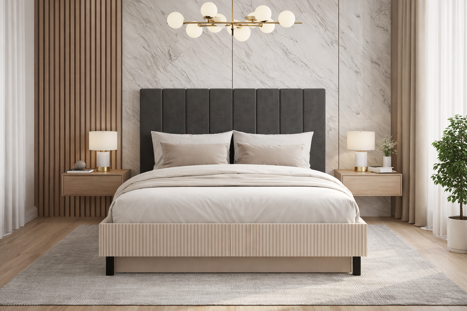 Двуспальные кровати - изображение №4 "Кровать Хилтон 160х200 с подъемным механизмом"  на www.Angstrem-mebel.ru