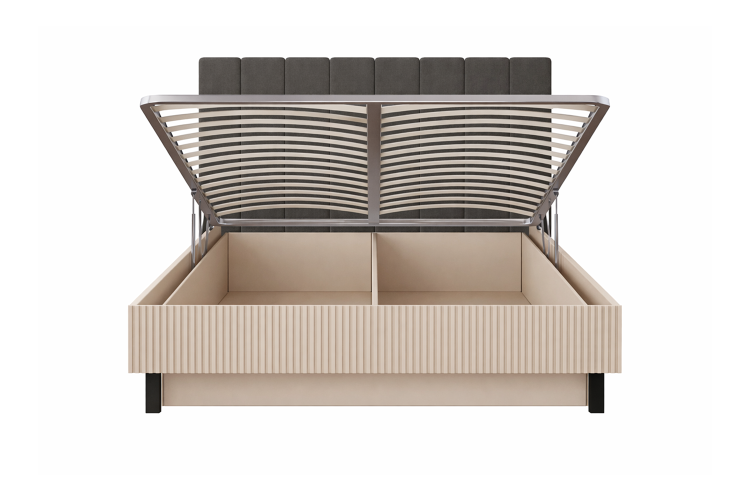 Двуспальные кровати - изображение №3 "Кровать Хилтон 160х200 с подъемным механизмом"  на www.Angstrem-mebel.ru