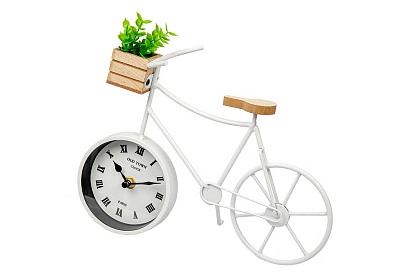 Часы велосипед  с суккулентом В прихожую Домашний офис В детскую На кухню, гарантия 